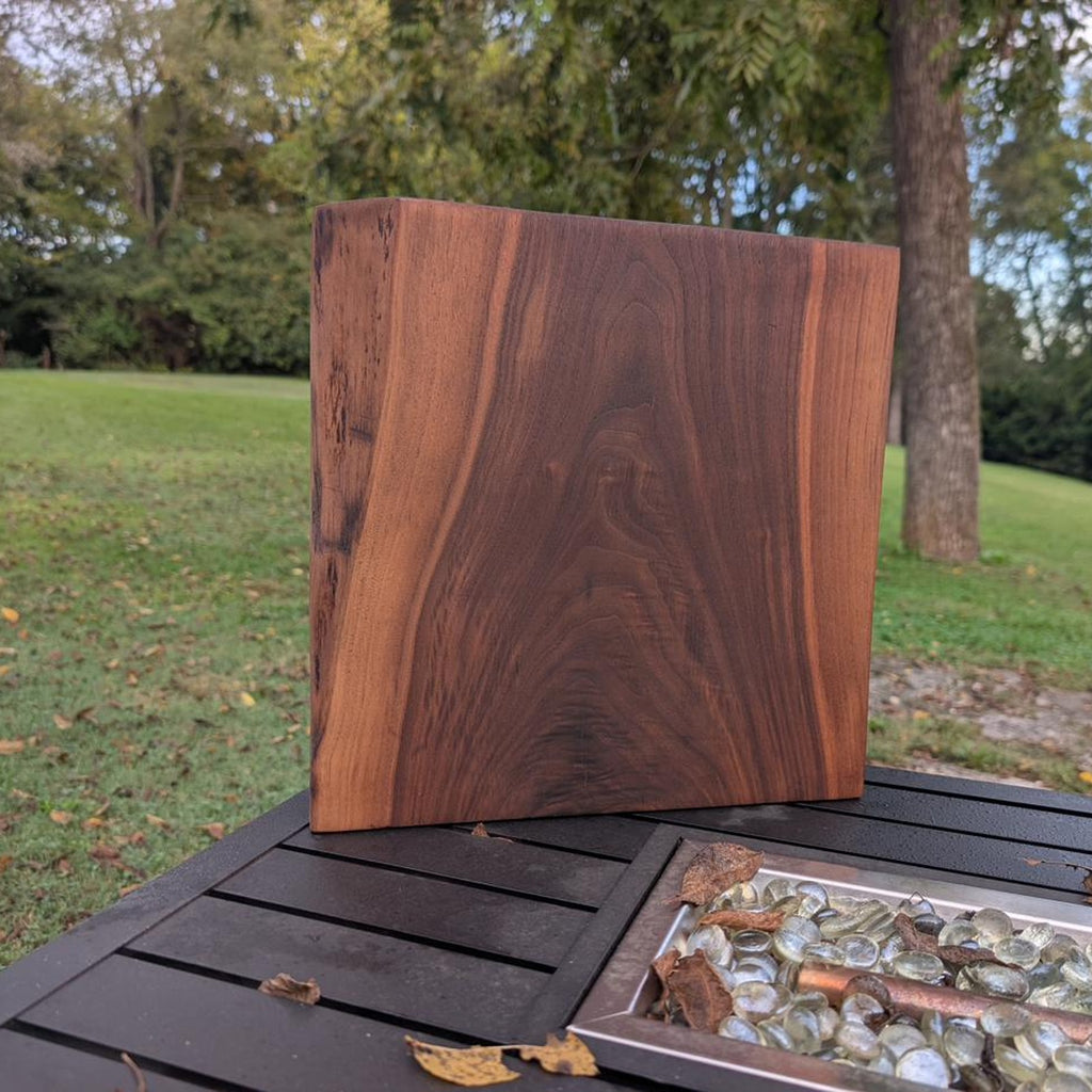 No. 447 "Mr. Pruitt" | Walnut Cutting Board, 13x12.75x3