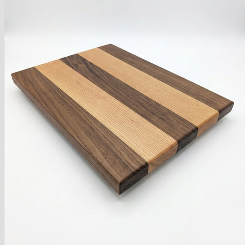 No. 402, "Dutch Radhaus" | Walnut and Hard Maple Cutting Board, 18x12