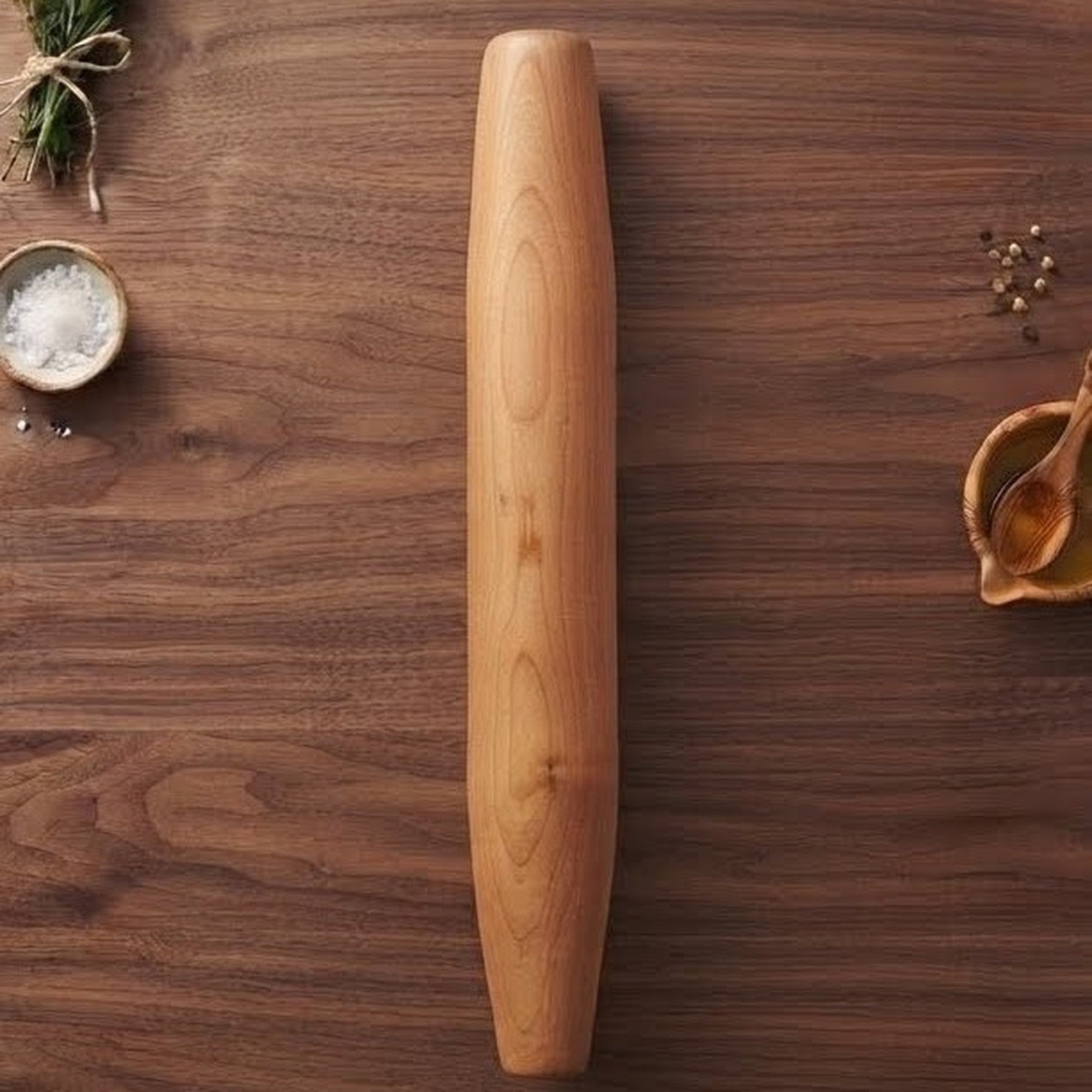 No. 226, "The Widow Tarkington" | Handmade French Rolling Pin
