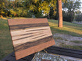 No. 266 "Roger" | Black Limba, Cherry & Ambrosia Maple Cutting Board, 12x15.5