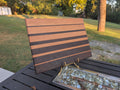 No. 347 "Brackton" | Cherry & Walnut Cutting Board, 15.5x11