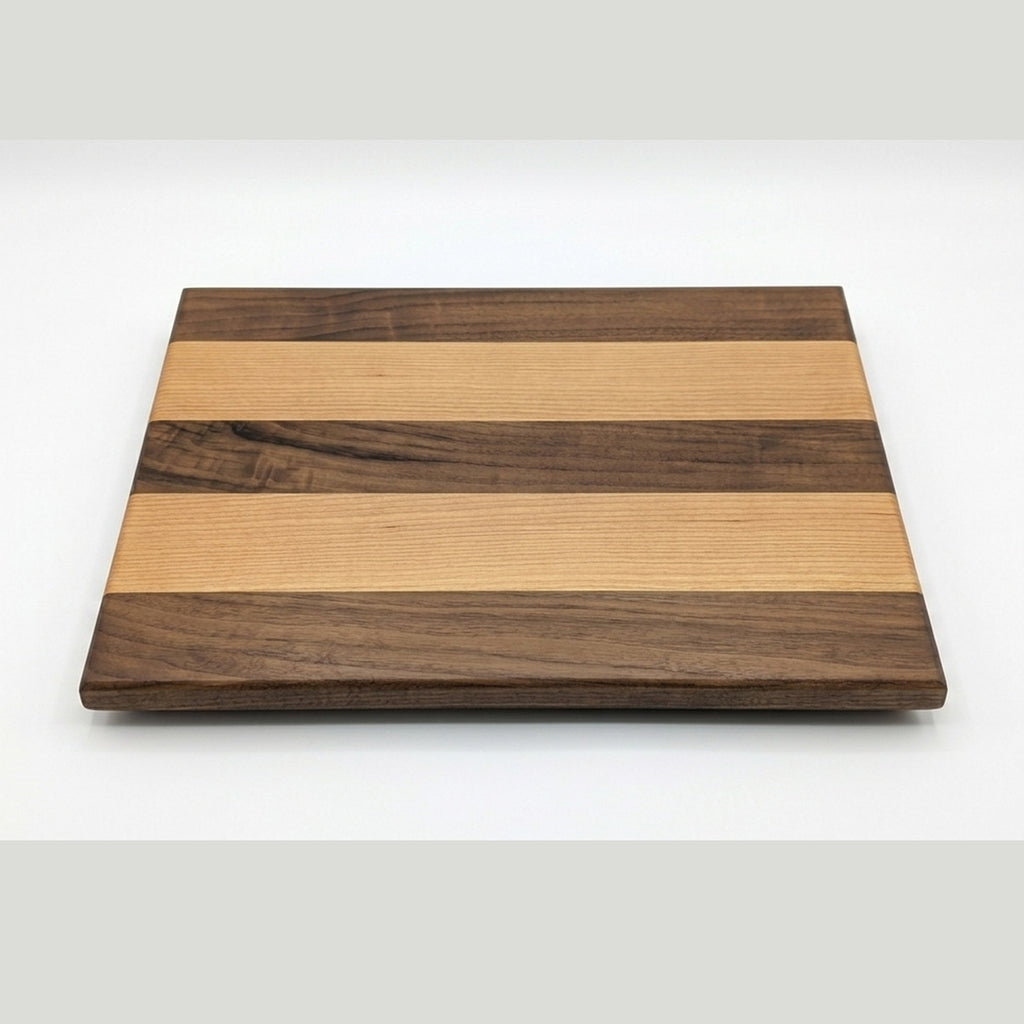 No. 402, "Dutch Radhaus" | Walnut and Hard Maple Cutting Board, 18x12
