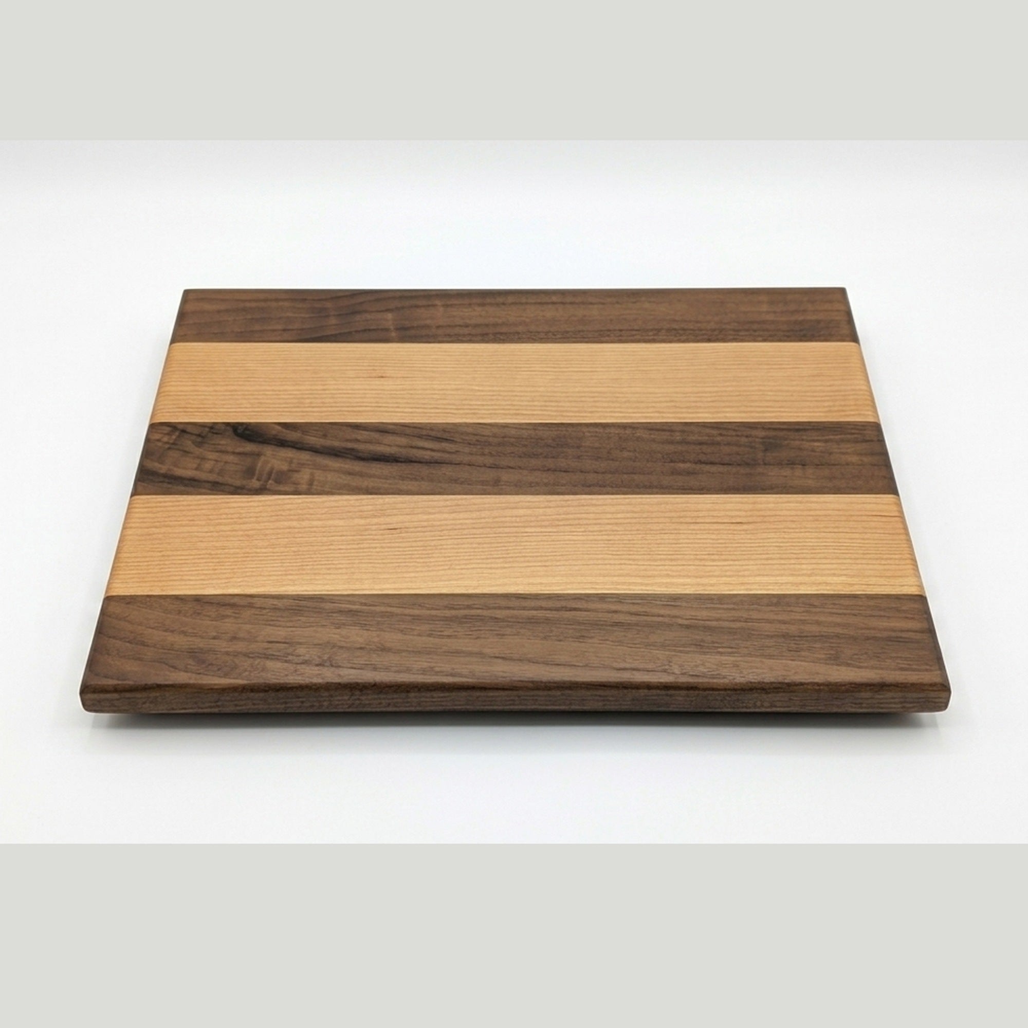No. 402, "Dutch Radhaus" | Walnut and Hard Maple Cutting Board, 18x12