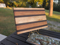No. 189 "Verne" | Maple, Walnut & Cherry Cutting Board, 10x15, 2" Thick